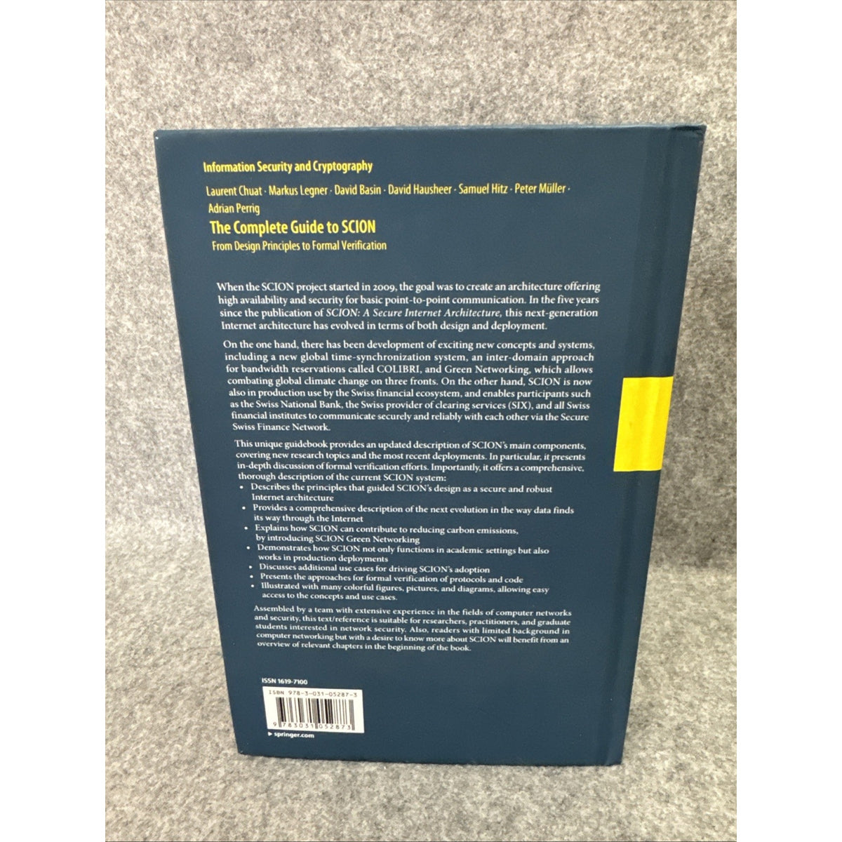 Information Security and Cryptography Ser.: Complete Guide to SCION : From...