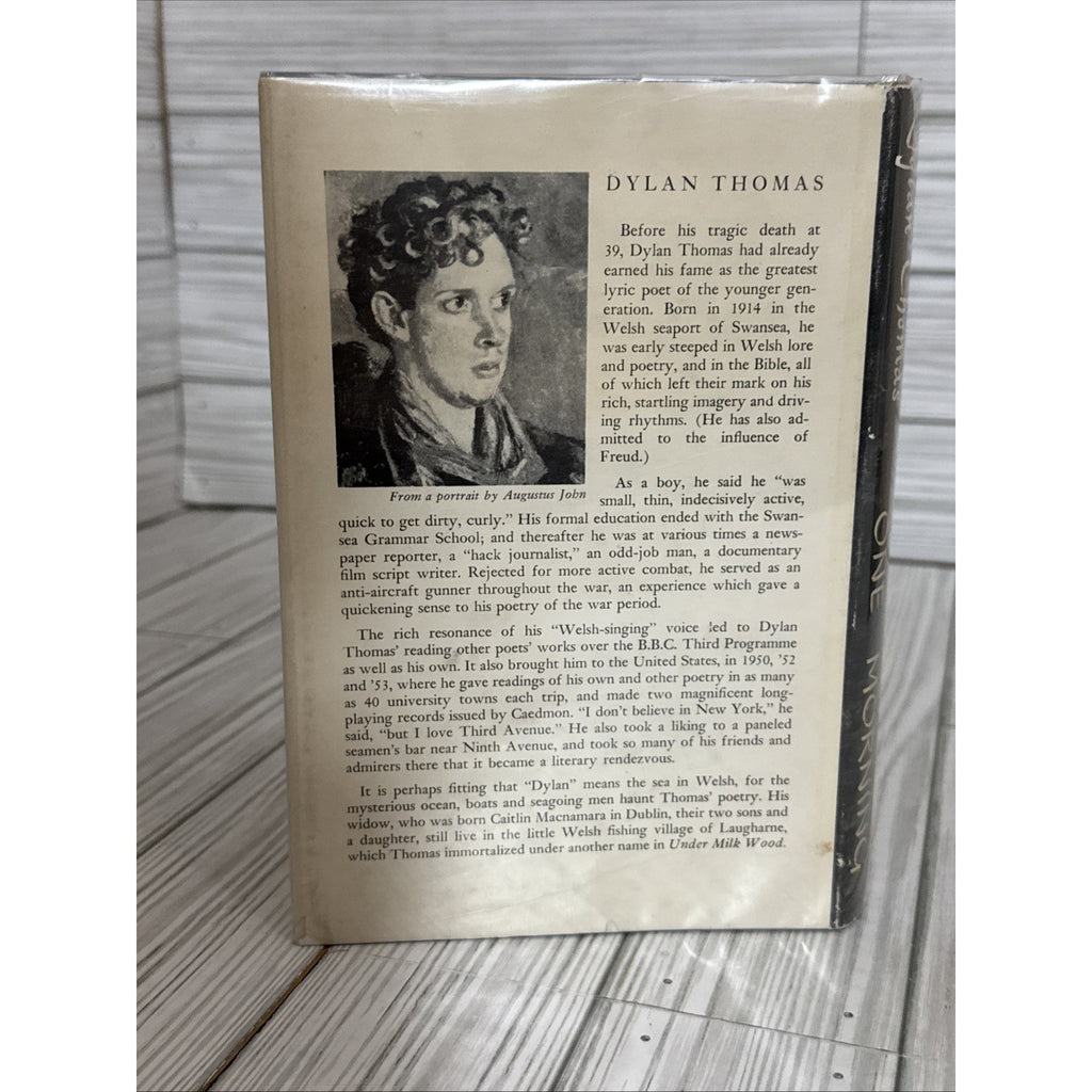 Quite Early One Morning ~ Dylan Thomas ~ 1954 Vintage Hardcover w/ Dust Jacket