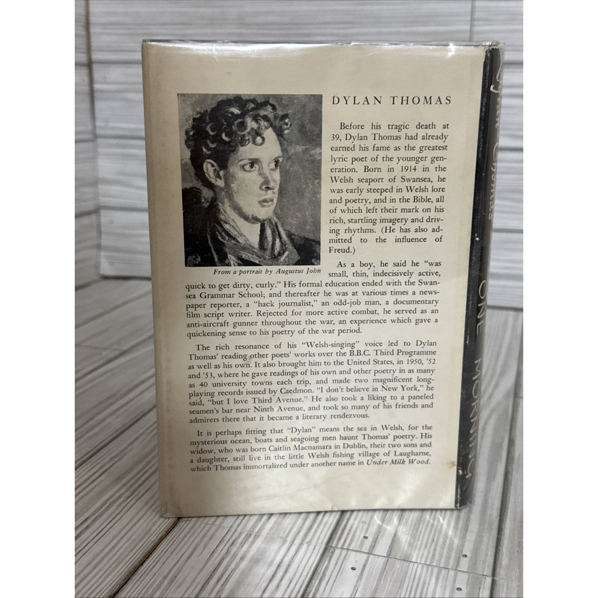 Quite Early One Morning ~ Dylan Thomas ~ 1954 Vintage Hardcover w/ Dust Jacket