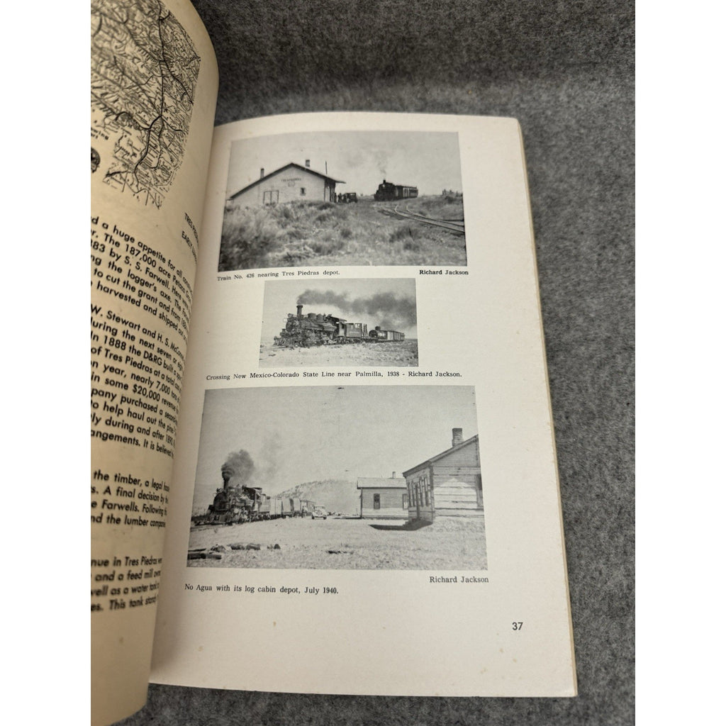 1971 Signed Chili Line John A Gjevre D&RGW Santa Fe Railroad PB