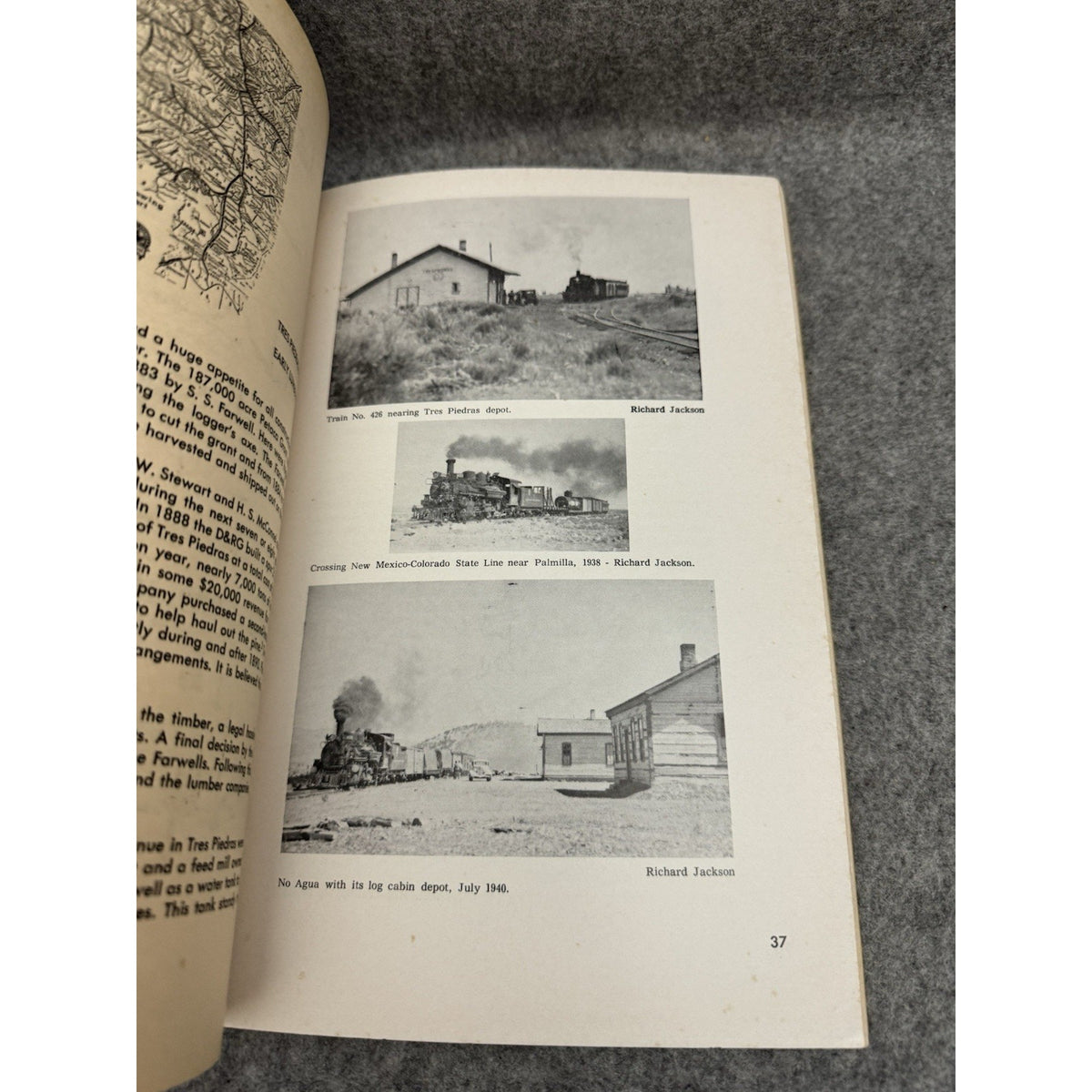 1971 Signed Chili Line John A Gjevre D&RGW Santa Fe Railroad PB