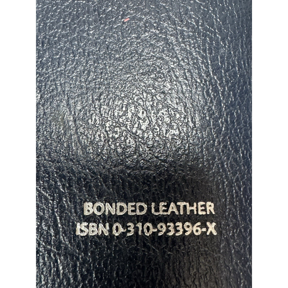 NIV Life Application Study Bible Navy Bonded Leather Silver Edges Zondervan