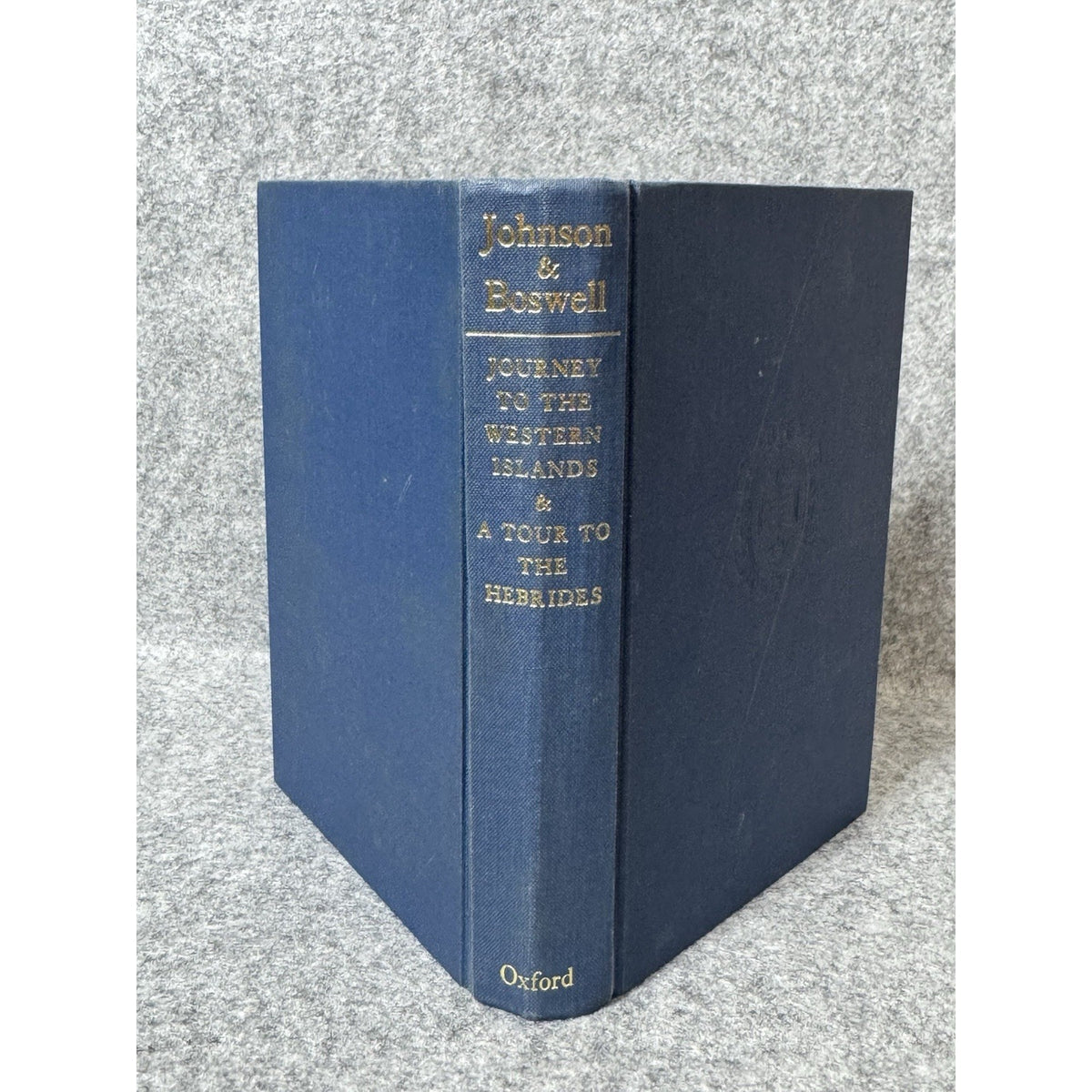 Johnson & Boswell Journey to the Western Islands Tour to Hebrides 1965 HC