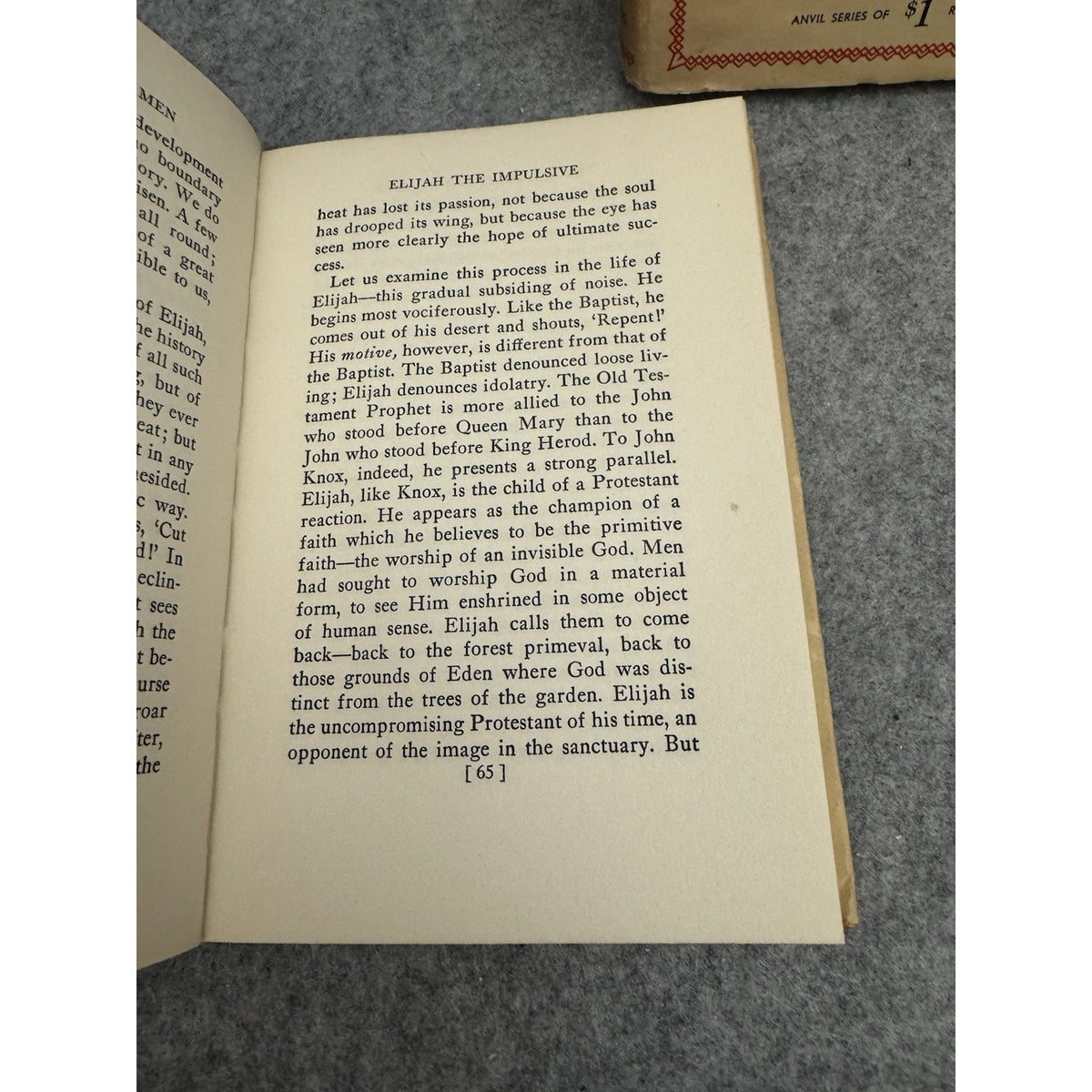 Representative Men of the Bible Vol II & III George Matheson 1930 HC DJ Set