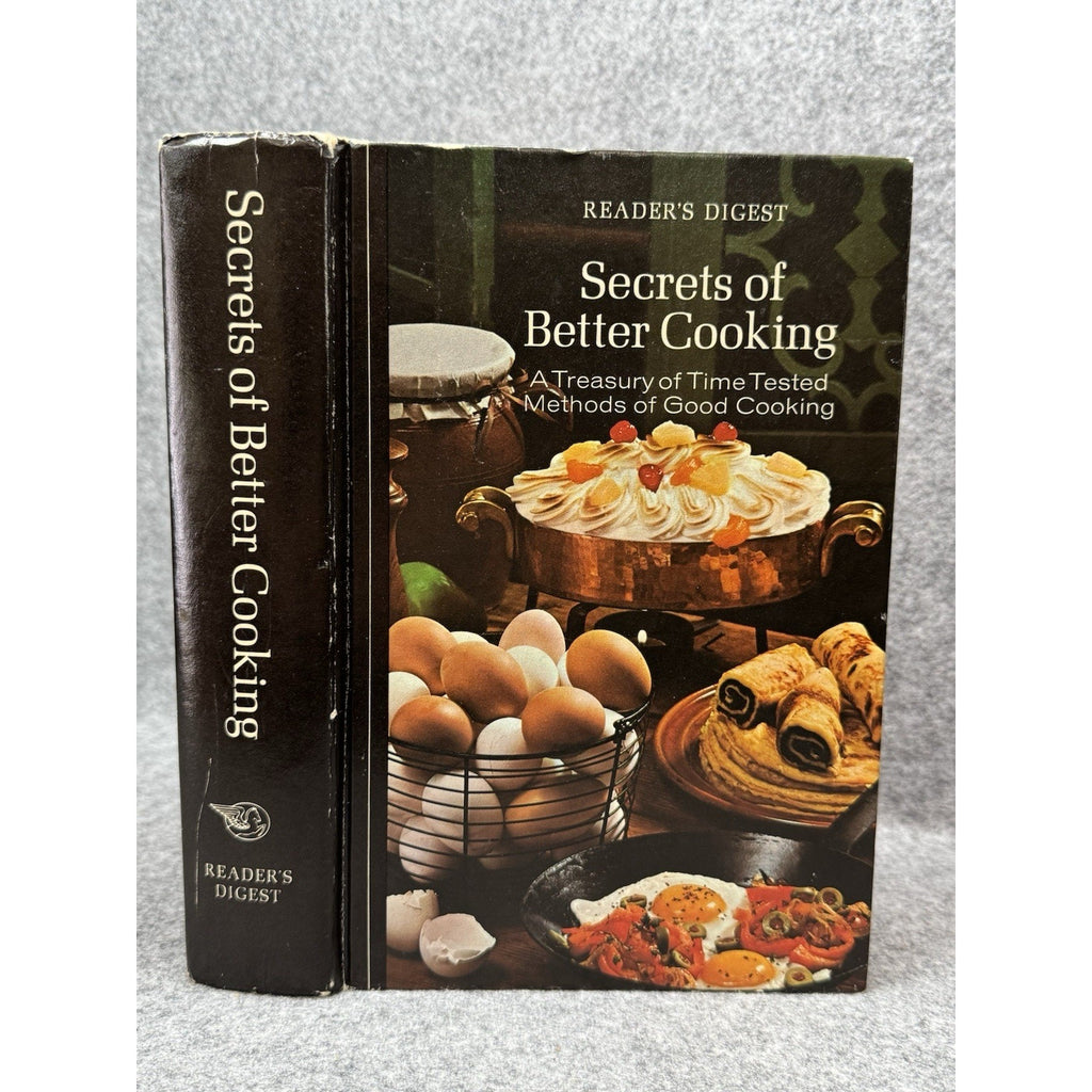 1973 Reader’s Digest Secrets of Better Cooking Vintage Illustrated Cookbook