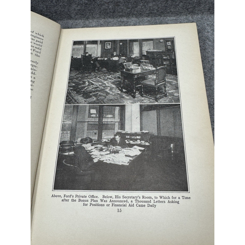 1915 Ford Methods & Ford Shops 1st Ed Henry Ford Model T Assembly Line Rare