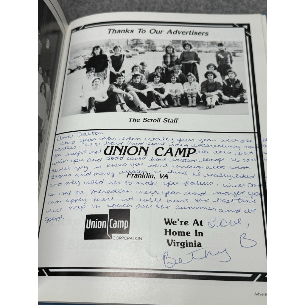 1985 Nansemond Suffolk Academy Yearbook The Scroll Suffolk Virginia
