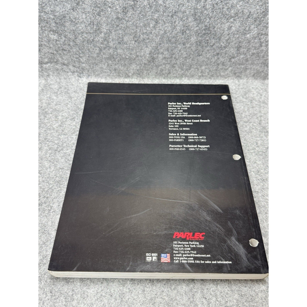 1998 Parlec CNC Tooling Catalog Toolholders Collets Boring Machinist Manual