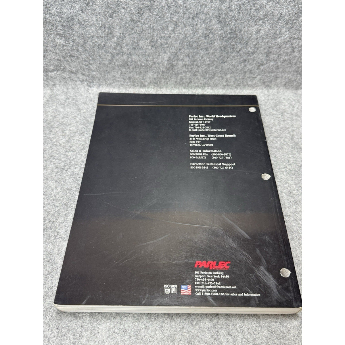 1998 Parlec CNC Tooling Catalog Toolholders Collets Boring Machinist Manual
