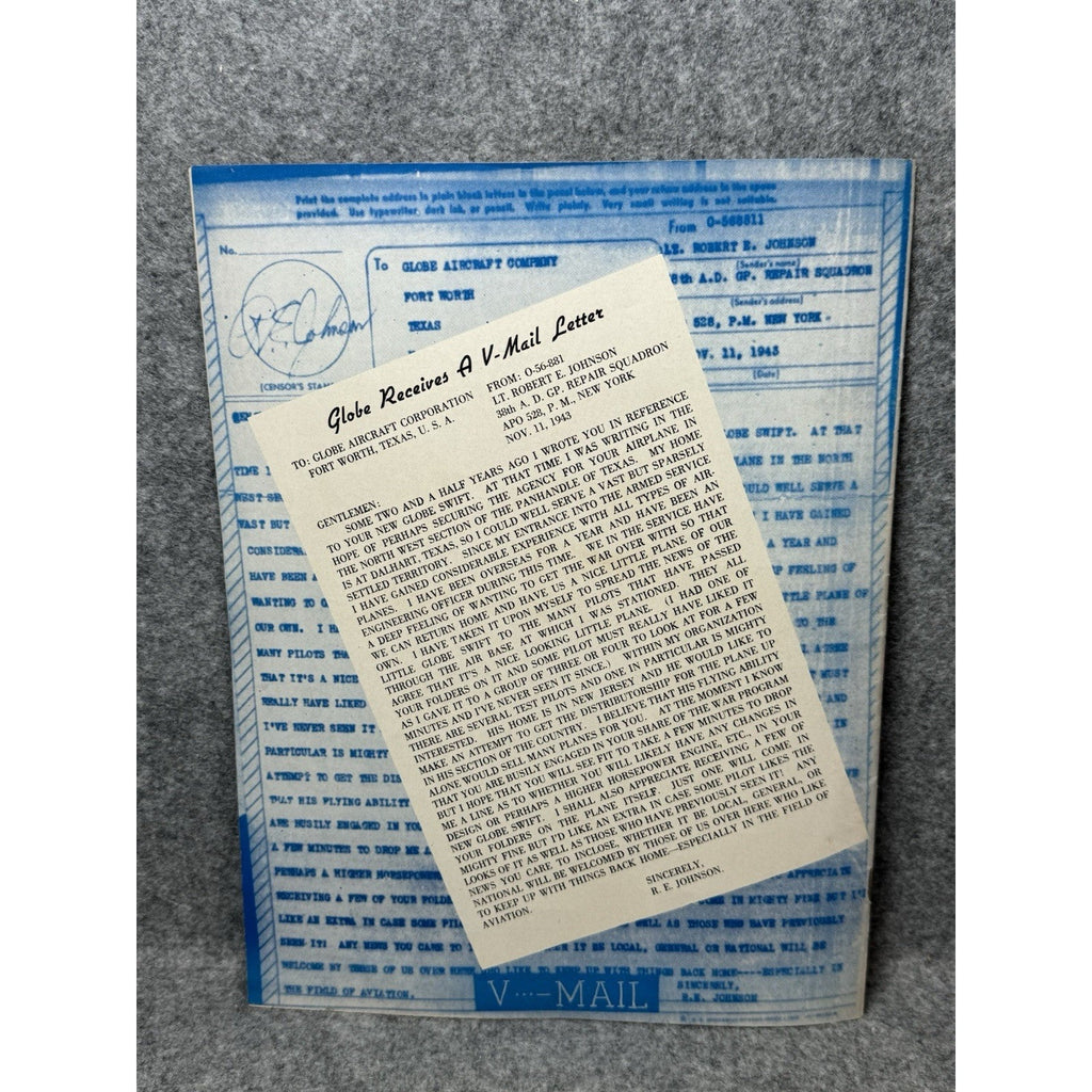 1943 Globe Beam December WWII Aircraft Magazine AT-10 Christmas Fort Worth