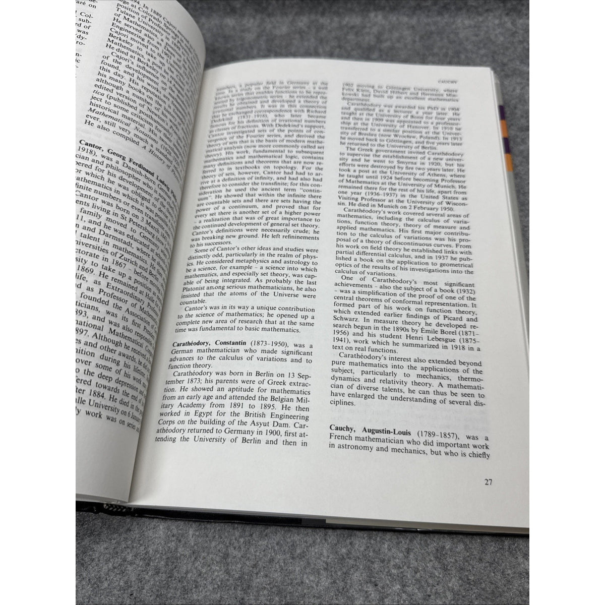 Mathematicians (Biographical Dictionary of Scientists) Abbott HCDJ