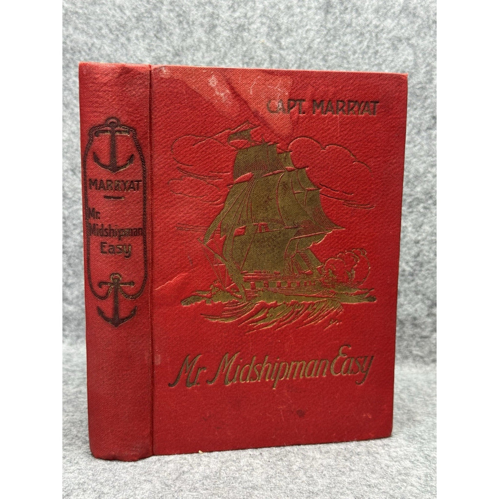 1914 Mr. Midshipman Easy Captain Marryat Illustrated Hardcover Tormer