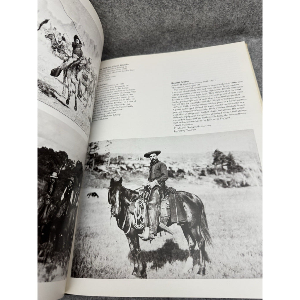 The American Cowboy 1983 Library of Congress HC Western History Dust Jacket