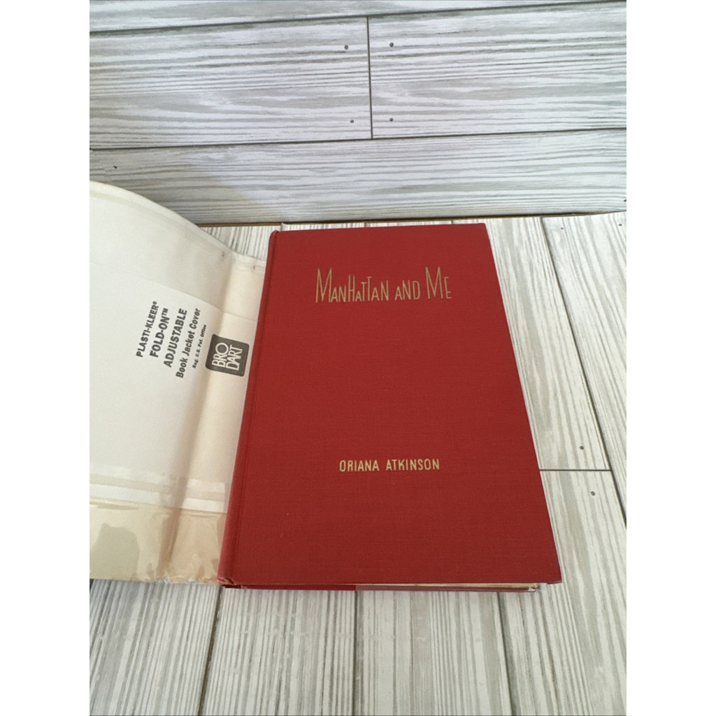 Manhattan and Me - Oriana Atkinson drawings by Hirschfeld 1954 1st Edition HC DJ