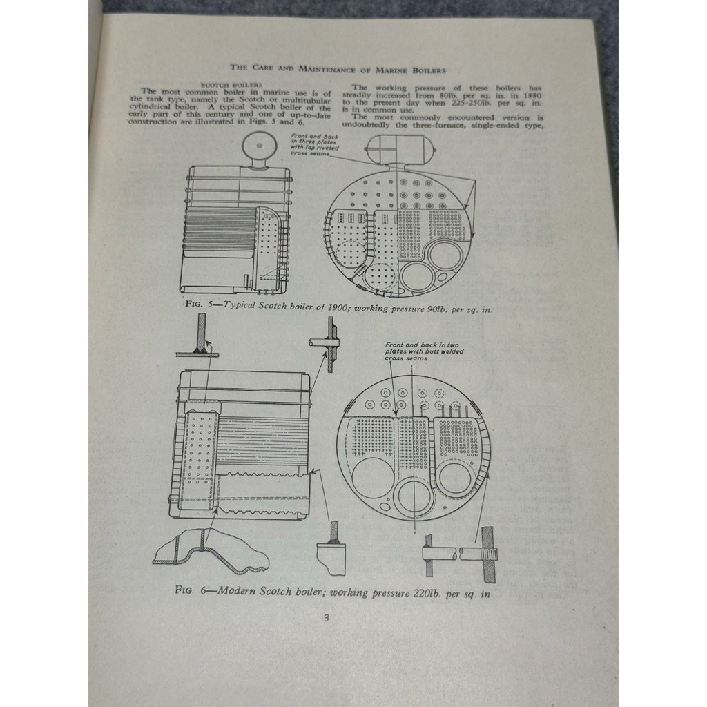 Running and Maintenance of Marine Machinery 1955 4th Edition Ship Engines