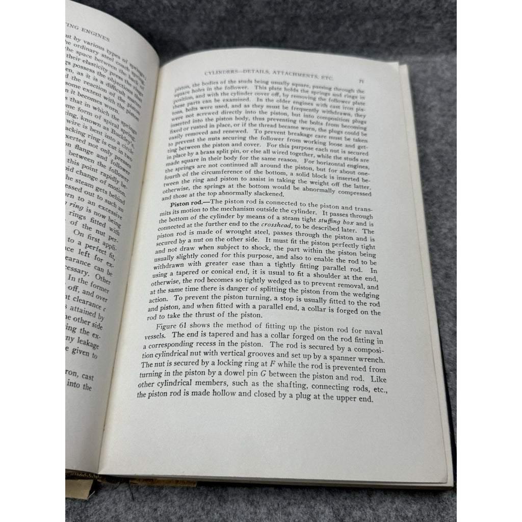 1935 Naval Machinery US Naval Institute Turbines Engines Boilers Illustrated