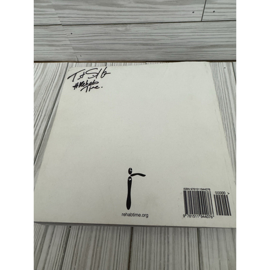 Signed It All Starts With You Trent Shelton 2015 RehabTime Motivational Book