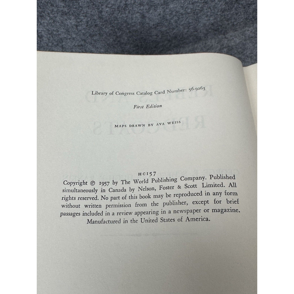 1957 Rebels and Redcoats Scheer Rankin First Edition Revolutionary War HC