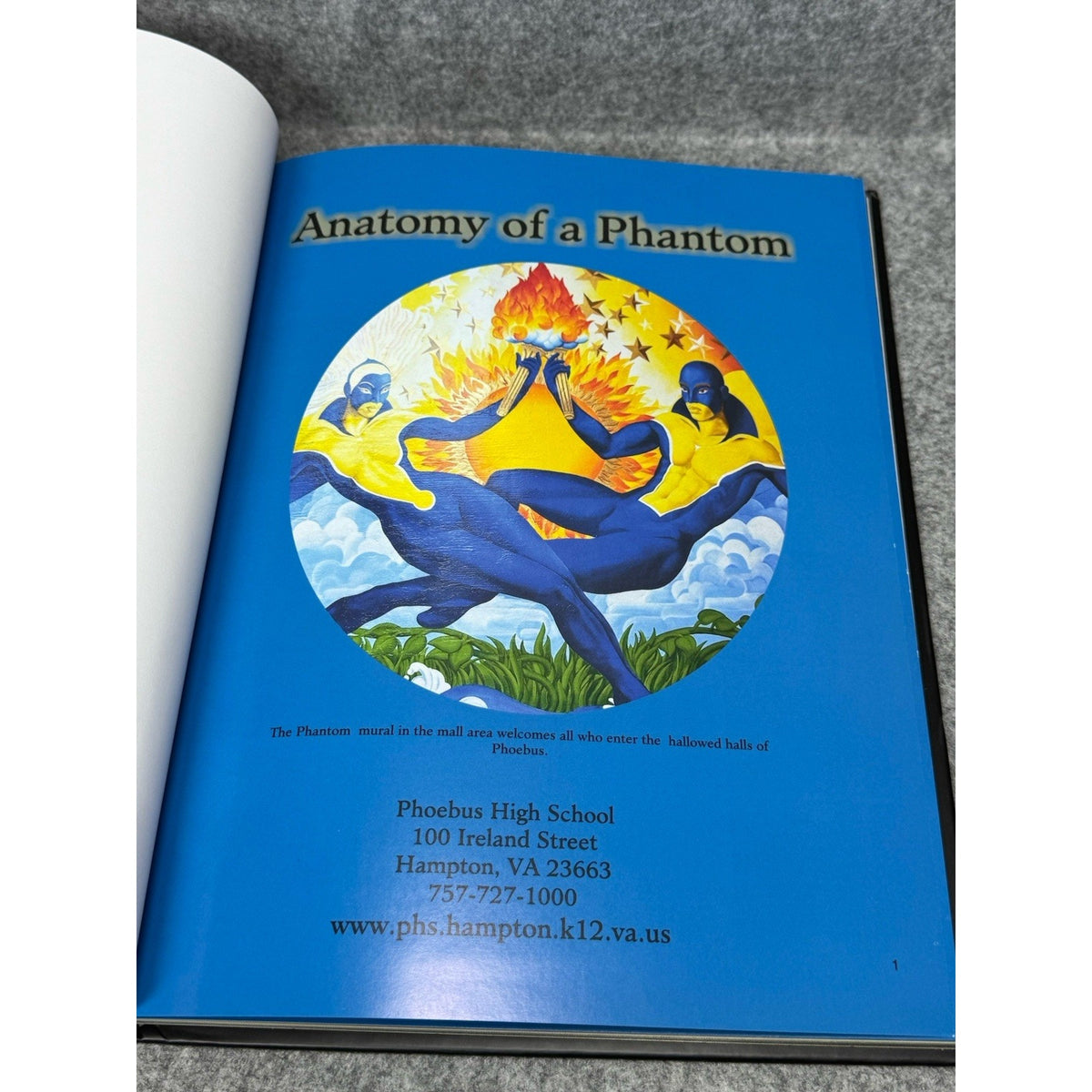 2014 Phoebus High School Yearbook Hampton VA Anatomy of a Phantom Vol 39
