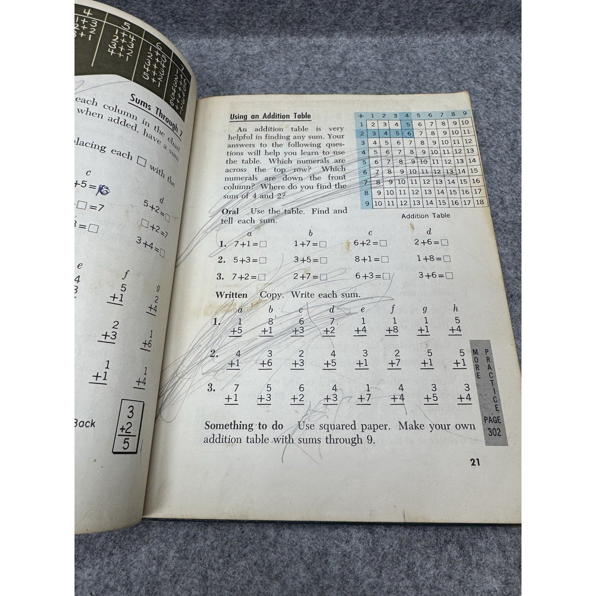 1963 Arithmetic 3 Laidlaw Brothers Hardcover Vintage Math Textbook