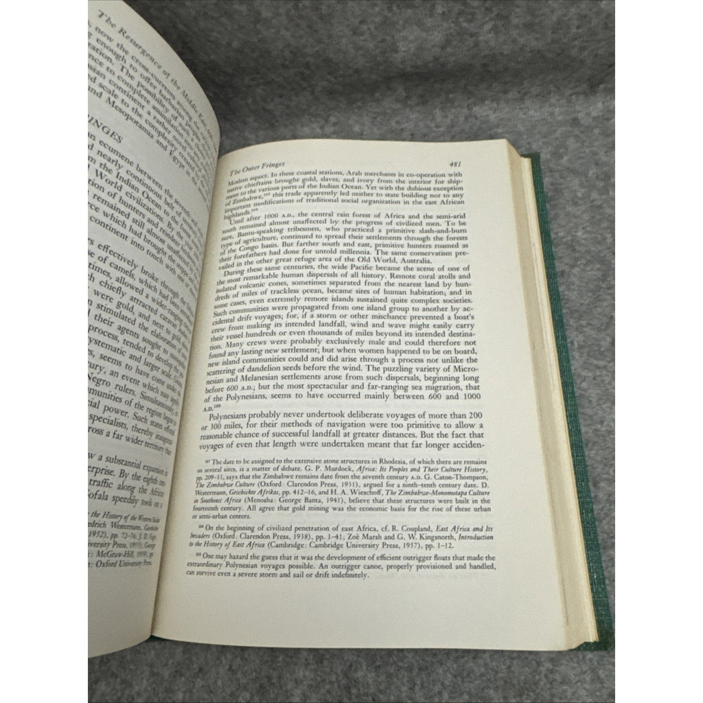 The Rise of the West A History of Human Community William H McNeill 1963 HC
