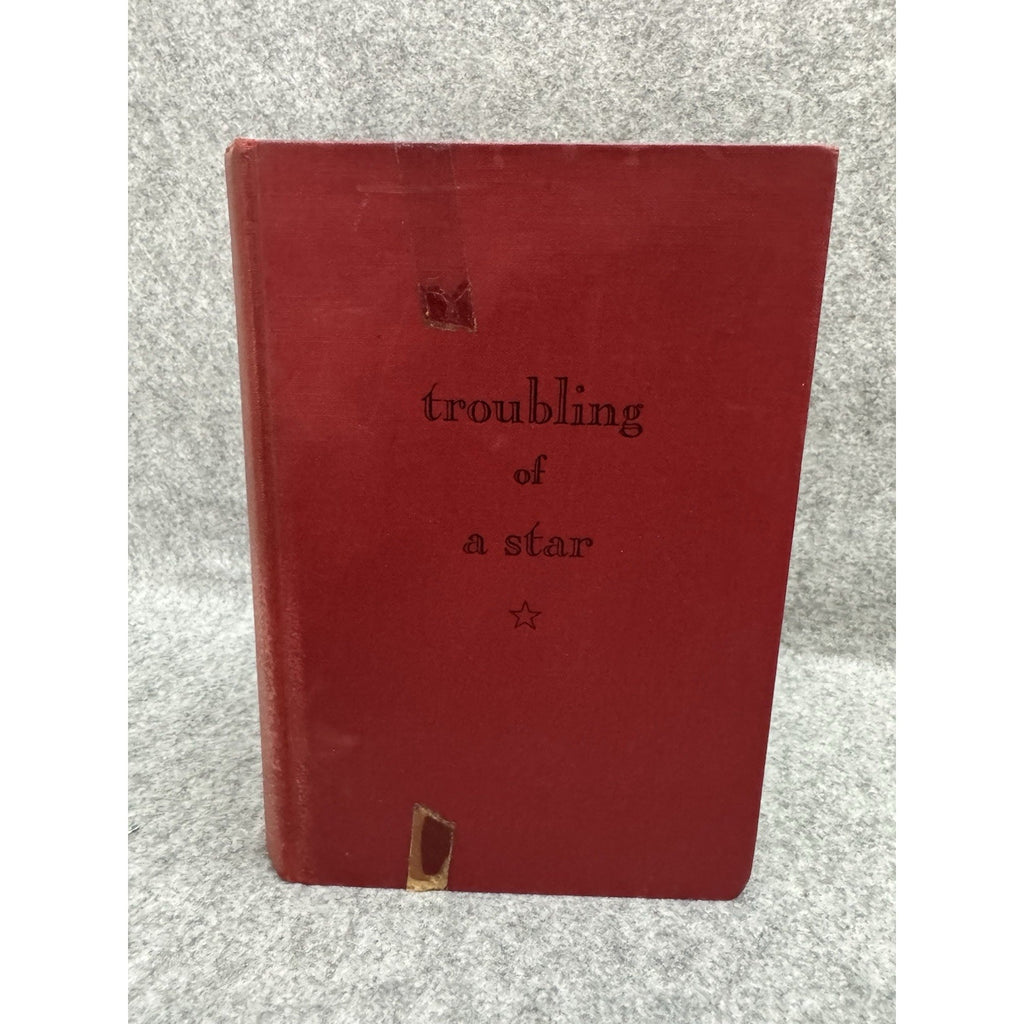 1952 Troubling of a Star Walt Sheldon First Edition Hardcover Novel