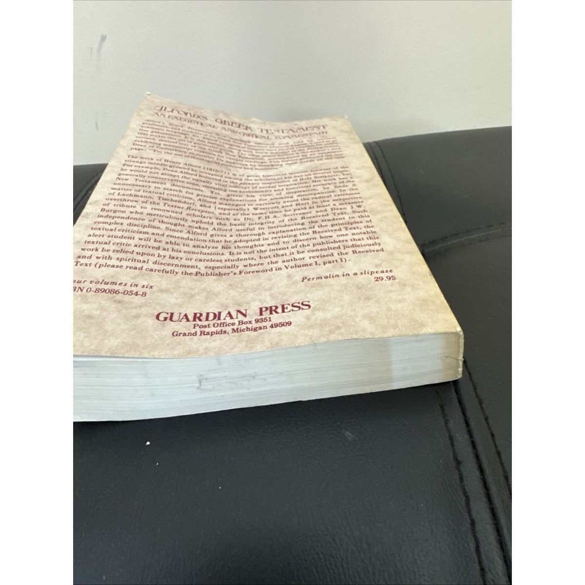 Alford's Greek Testament and Exegetical and - Paperback, by Henry Alford -