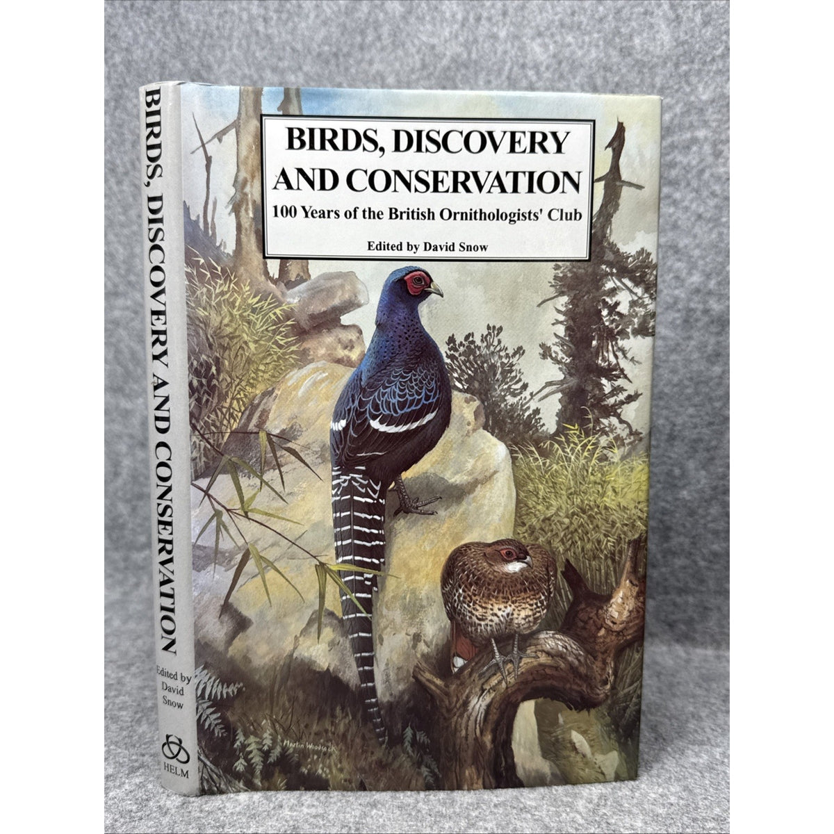 BIRDS, DISCOVERY AND CONSERVATION Snow Woodcock Book First Edition HB DJ 1st