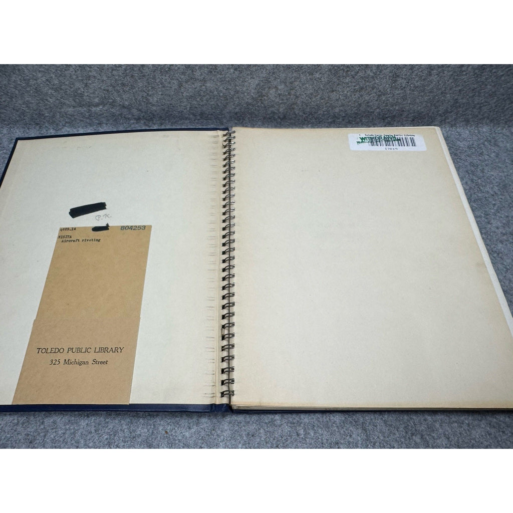 Aircraft Riveting Albert H Nisita 1942 WWII Aviation P-40 Airacobra Manual