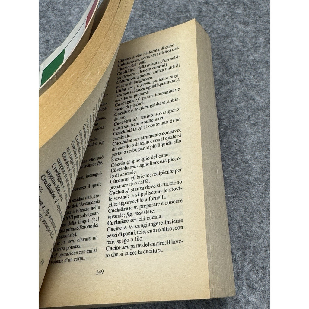 1995 V Manfredi Dizionario Della Lingua Italiana Italian Dictionary SEI
