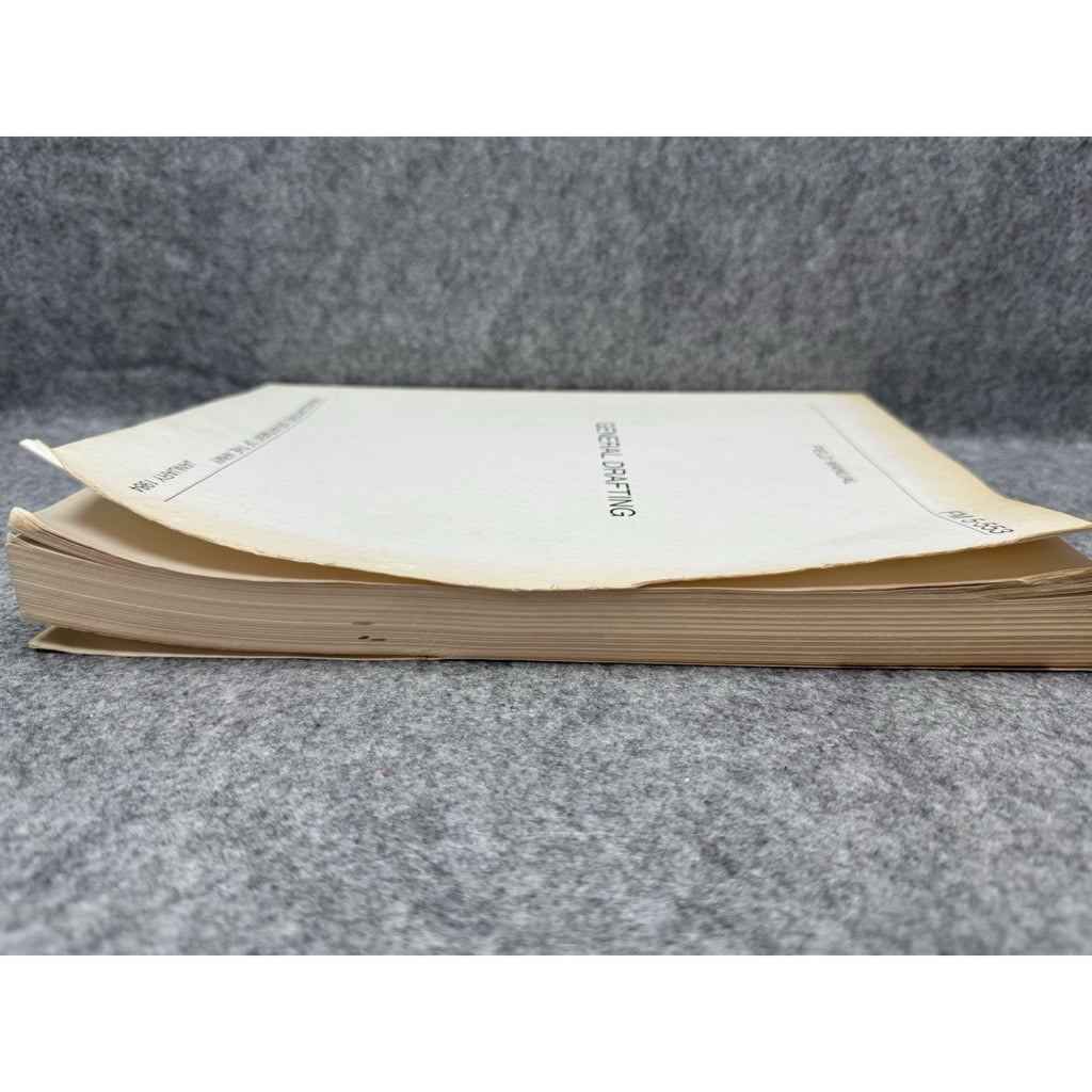 1984 US Army FM 5-553 General Drafting Field Manual Technical Drawing