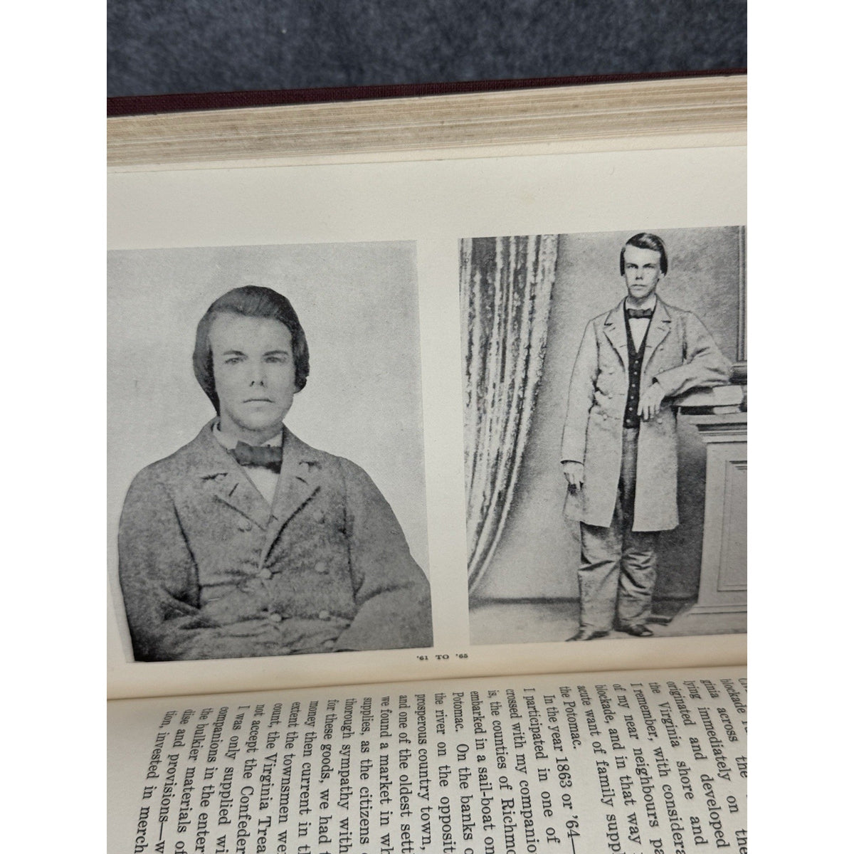 1923 First Edition Memoirs & Sketches Henry R. Pollard Virginia Civil War