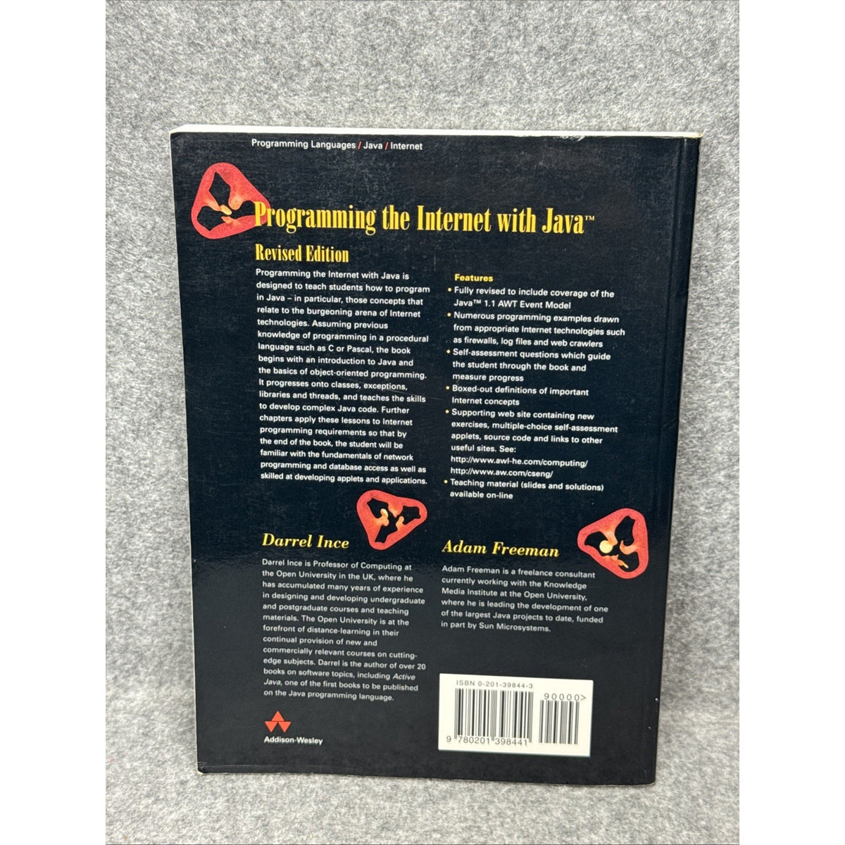 Programming Internet with Java by Adam Freeman and Darrel Ince (1999, Trade...