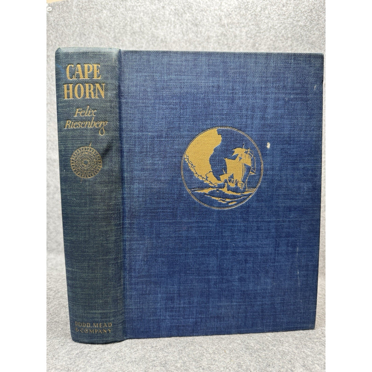 Cape Horn Felix Riesenberg 1940 2nd Printing Maritime Sailing Illustrated