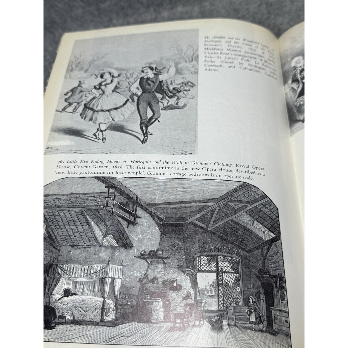 1973 Pantomime A Story in Pictures Mander Mitchenson First US Edition HC DJ