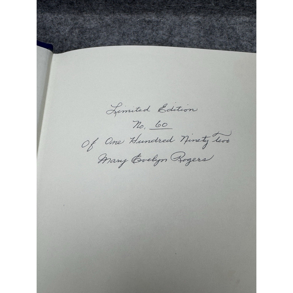 Signed Limited 1st Brief History of the Cherokees Mary Rogers 60/192
