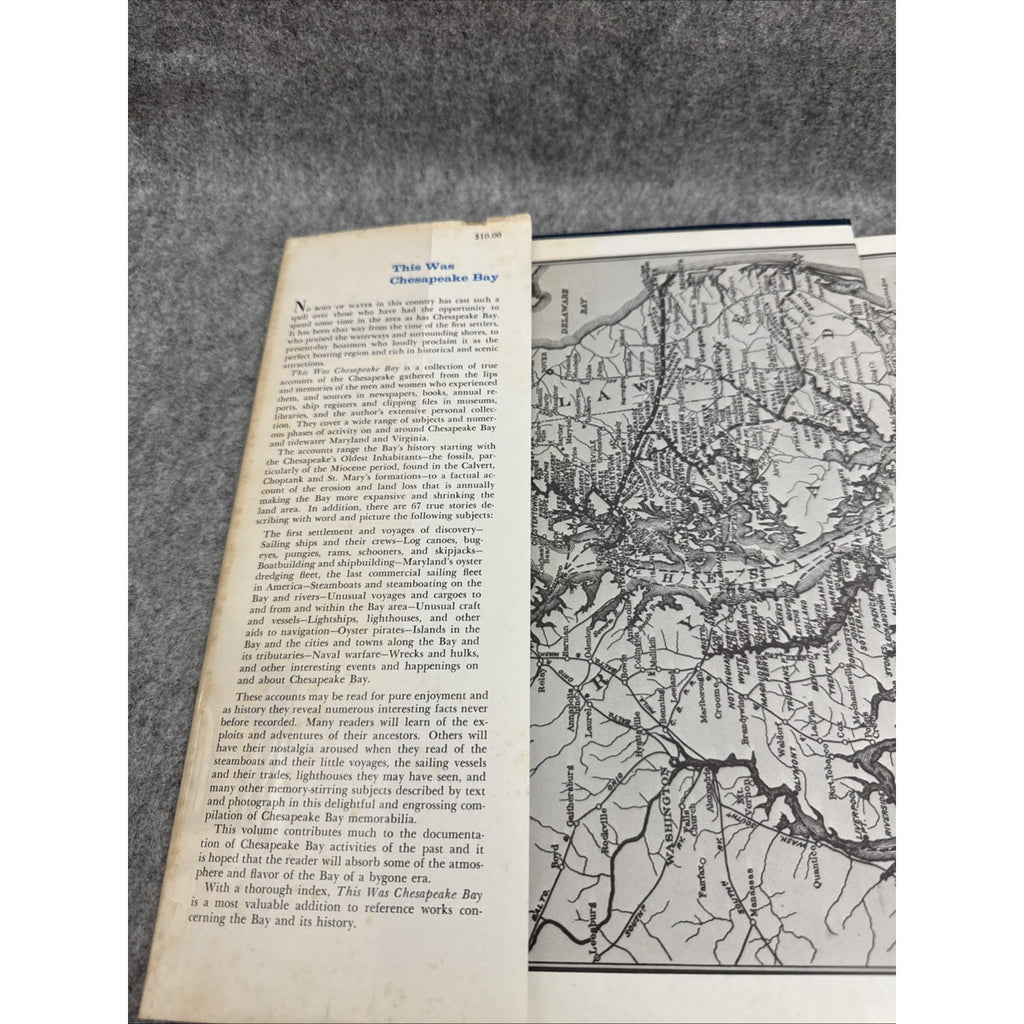 This Was Chesapeake Bay by Robert H. Burgess (1963, Hardcover)