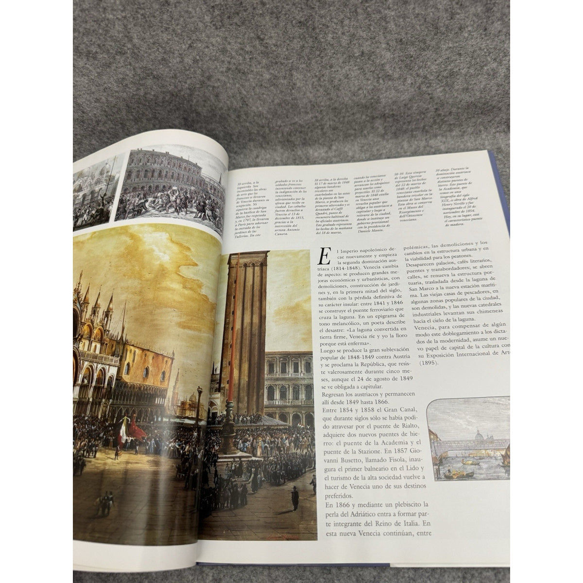 Venecia Lugares e Historia Danilo Reato HC 2003 Spanish Photo History