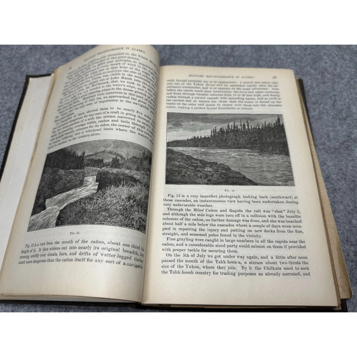 1885 Military Reconnaissance Alaska Schwatka 20 Folding Maps 1st Edition