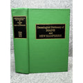 1991 Genealogical Dictionary Maine New Hampshire Noyes Libby Davis Hardcover