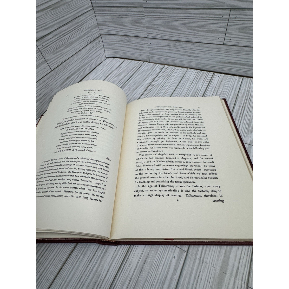 Restoring a Lost Nose J.C. Carpue Classics of Medicine Library 1981 Leather HC