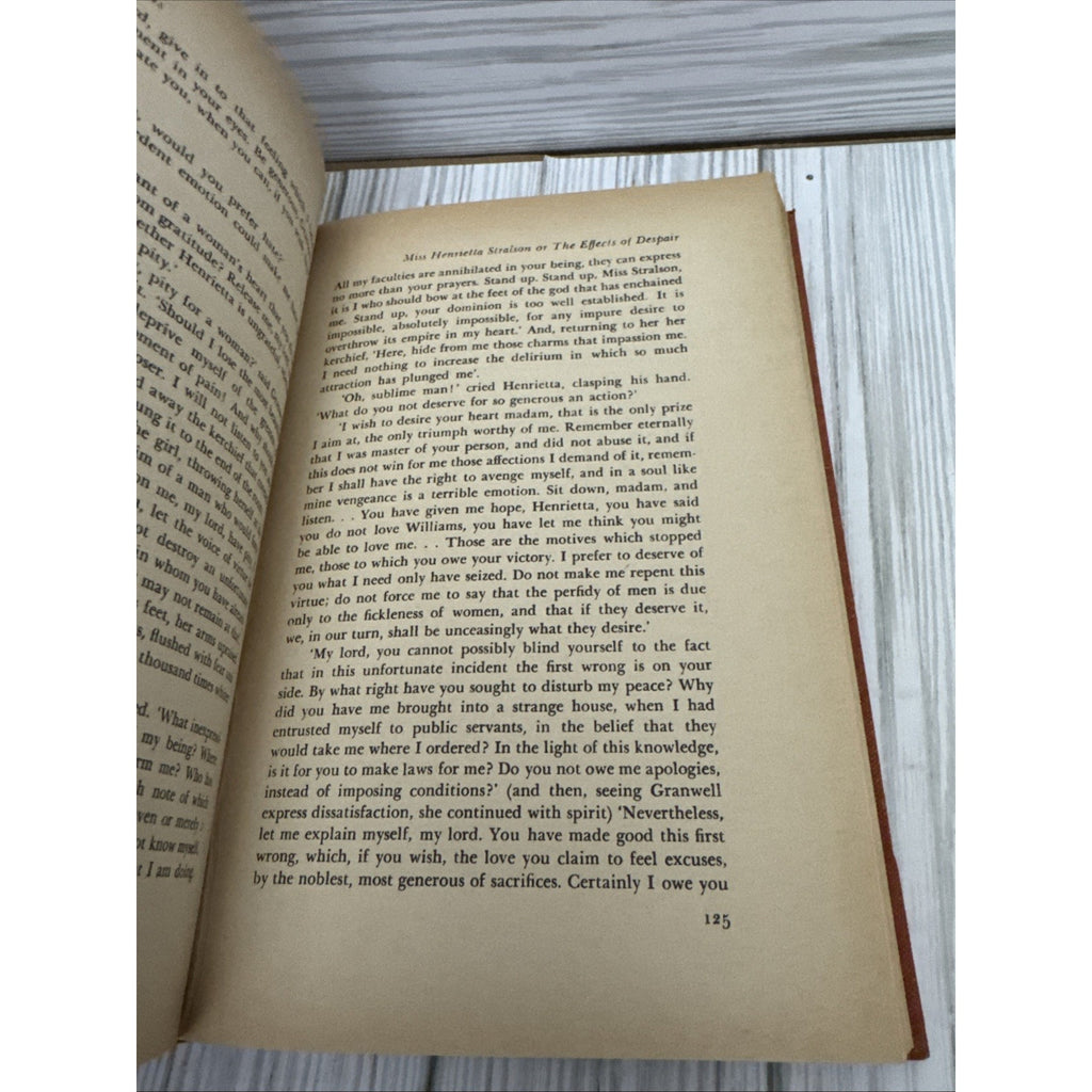 De Sade: Selected Writings translated/Selected Leonard de Saint-Yves HC/DJ 1954