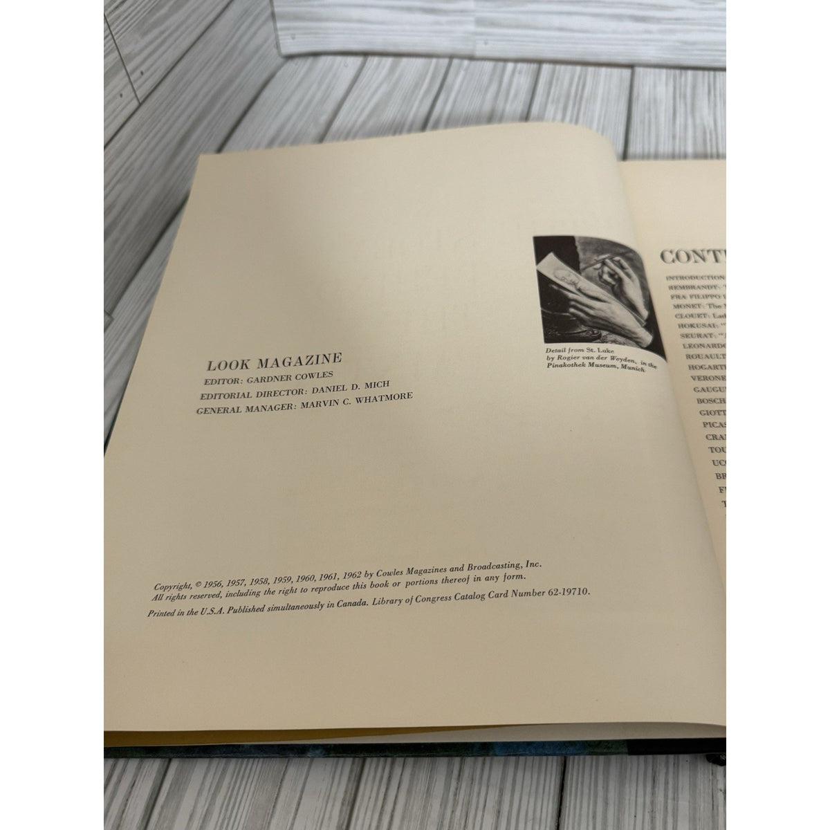 The Story Behind the Painting (1962) LOOK Art Hardcover w/ Slipcase
