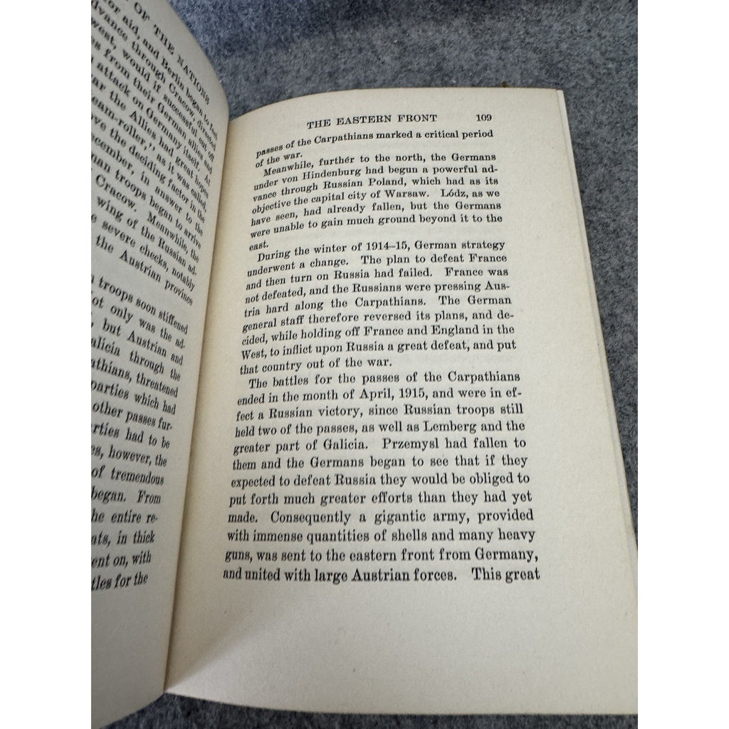 The Battle of the Nations 1914-1918 A Young Folks' History of the Great War book