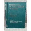Prebiological Self Organization of Matter Ponnamperuma Chemical Evolution