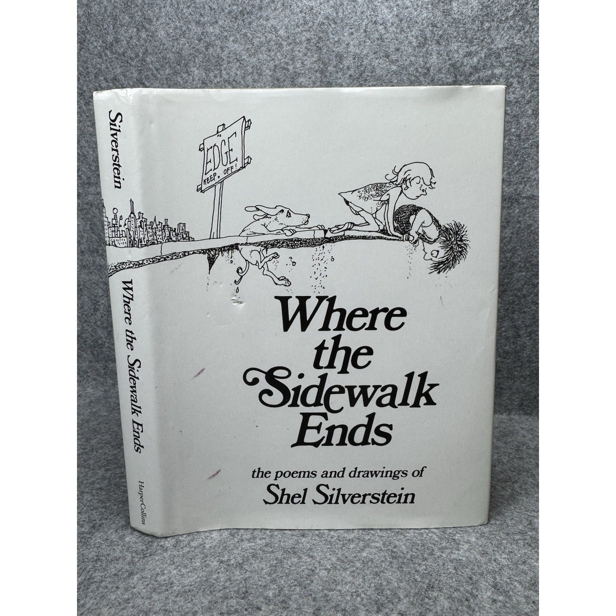 Where the Sidewalk Ends Shel Silverstein Hardcover Dust Jacket 1974 Copyright