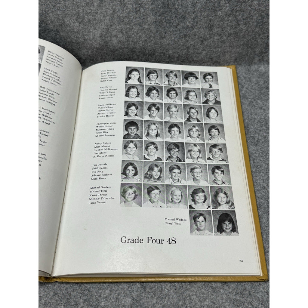 1978-1979 Saint Clare’s School Yearbook Catholic Elementary Student Photos
