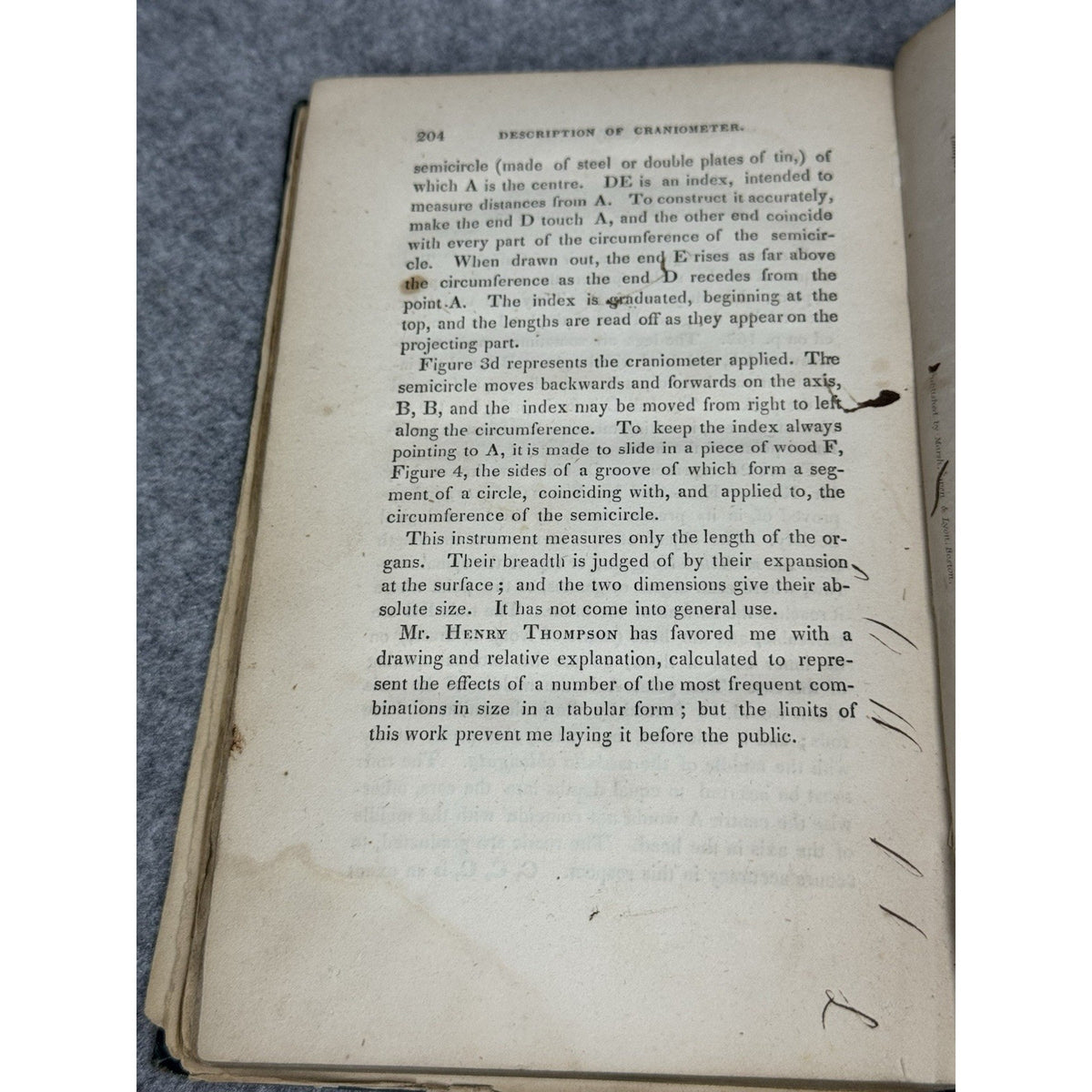 1834 Elements of Phrenology George Combe 2nd American Ed Pseudoscience