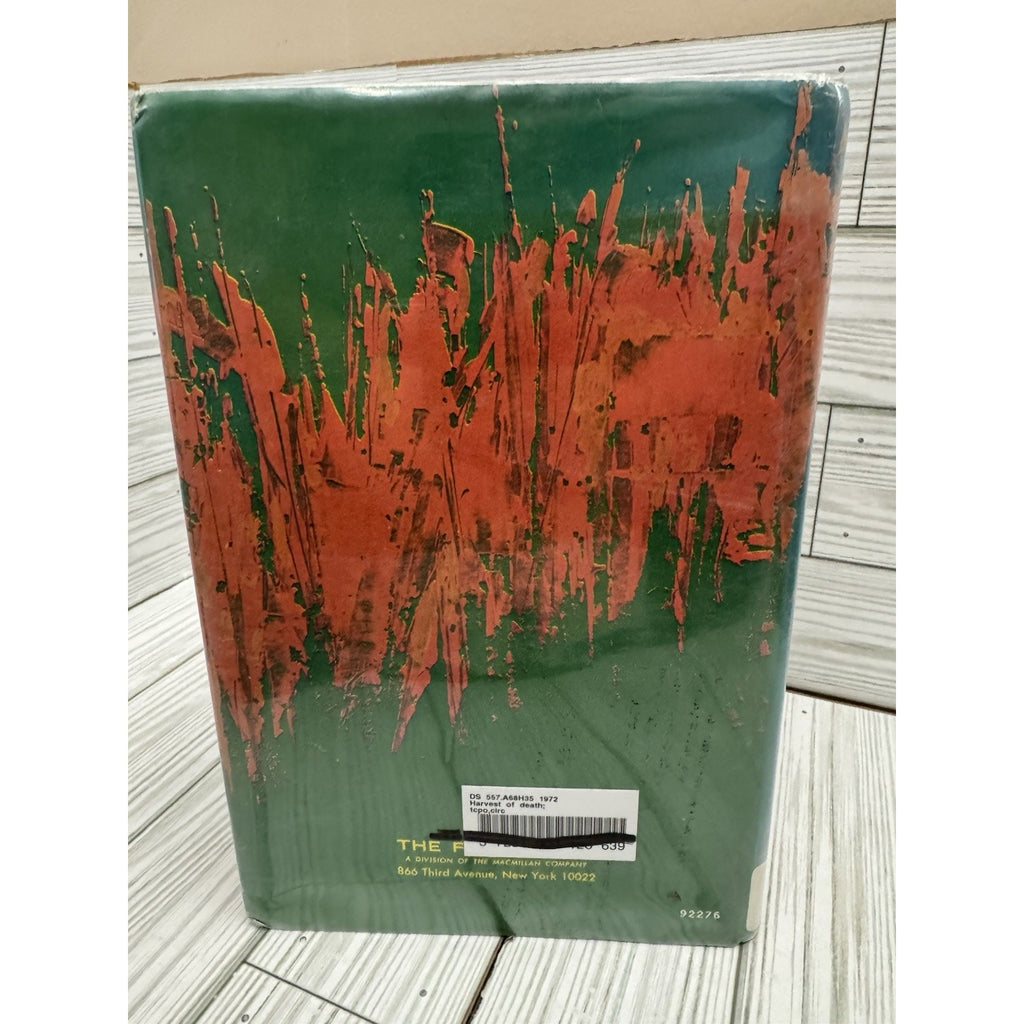 Harvest of Death 1972 HC Vietnam Chemical Warfare Neiland Orians Pfeiffer