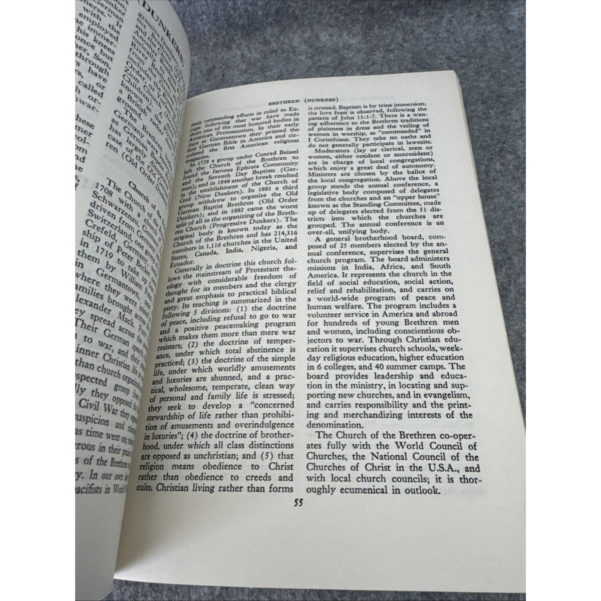 Handbook of Denominations in the United States Frank Mead 1961 HC